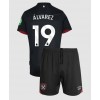 West Ham United Edson Alvarez #19 Auswärtstrikot 2024-25 Kurzarm (+ kurze hosen)